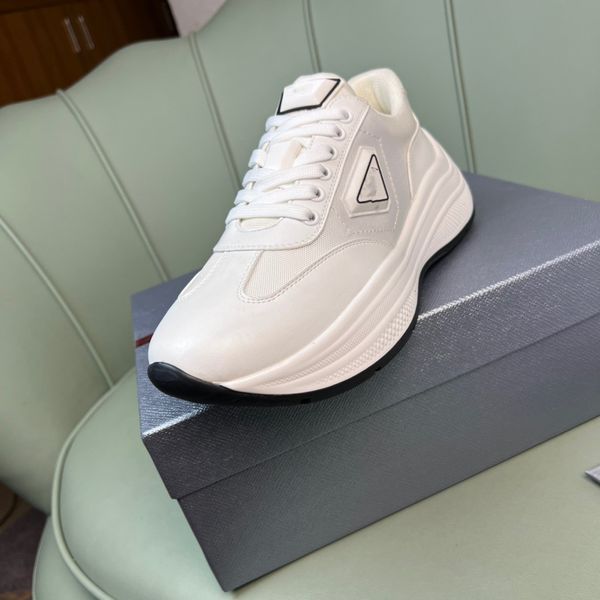 

designer shoes boots suede stitching sneakers retro mesh breathable trainers mens womens leather sneaker white black round toe shoe 38-45 05