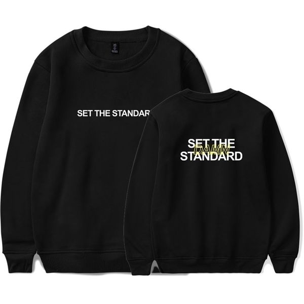 

cbum merch oneck sweatshirt harajuku round collar sweatshirts letters design 220805, Black