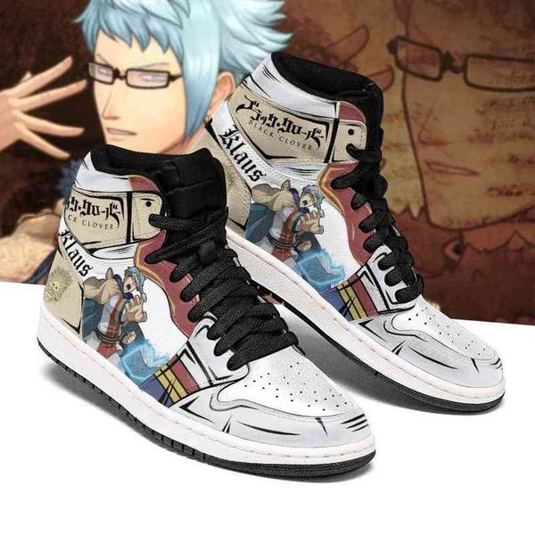 

golden dawn klaus sneakers black clover anime shoes