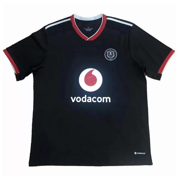 

orlando pirates soccer jerseys 22 23 home away jaune noir 2022 2023africa maillot de foot mosele o pule mabasa lorch nyauza monyane che, Black;yellow