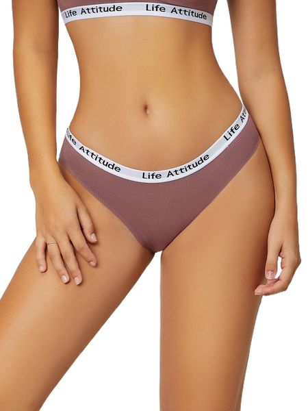 

letter tape no show panty e9bf#, Black;red