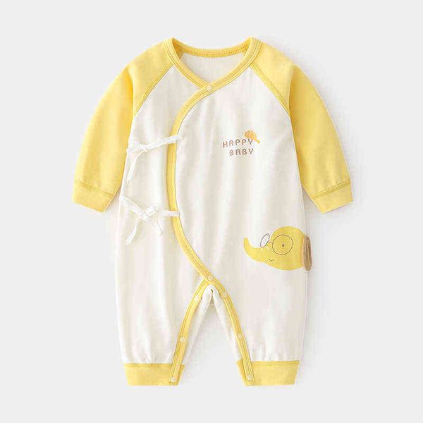 

spring newborn baby boys girls clothes pajamas sets rompers for 1st baby's birthday infants toddler cloth outfit pajamas rompers g22051, Blue