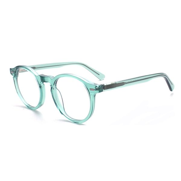 

eyeglasses online 75% off plain frame 60010 plate glasses are popular. simple frame can be equipped with myopia glasses, White;black