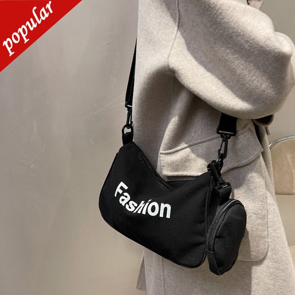 

popular canvas 2022 trip shoulder one bag new women's fashion handbags