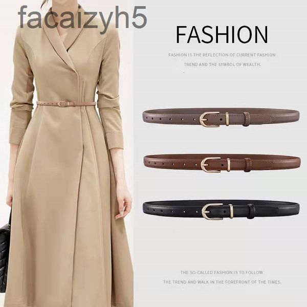 

belts designer new women's belt versatile casual thin with dress jeans fashionable pants m10f, Black;brown
