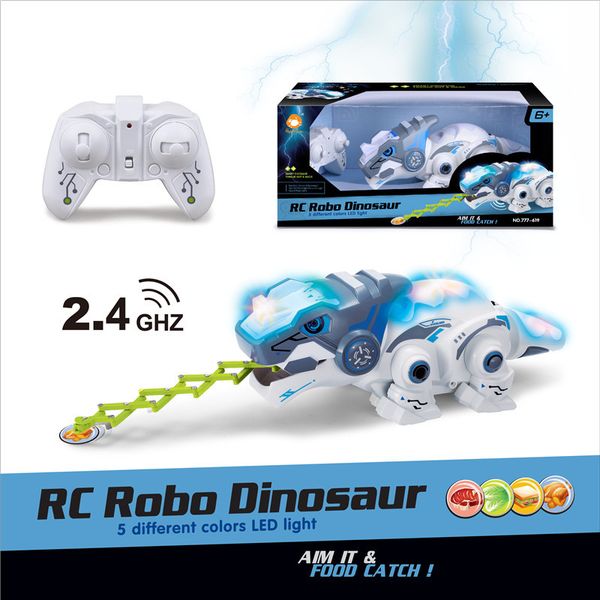 

2.4g rc animals chameleon smart pet dinosaur toy birthday present remote control