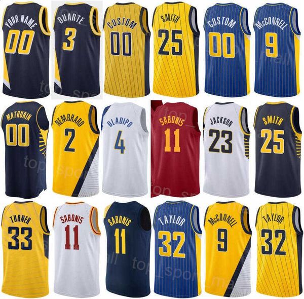 

screen print men youth city basketball earned domantas sabonis jersey 11 chris duarte 3 myles turner 33 buddy hield 24 tyrese haliburton 0 j, Black;red