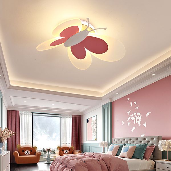 

modern warm ceiling lights simple led ceiling lamp nordic living room bedroom light fixtures creative children's house lamps personalit