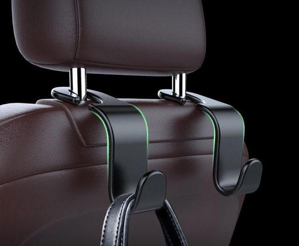 

car seat hook fasteners and clips universal crystal headrest hide hanger cars rear seats hook upholstery accessories inventory wholesale