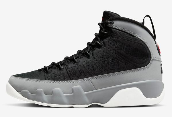 

2022 authentic 9 particle grey chile red outdoor shoes black university grey white men sports sneakers with original box
