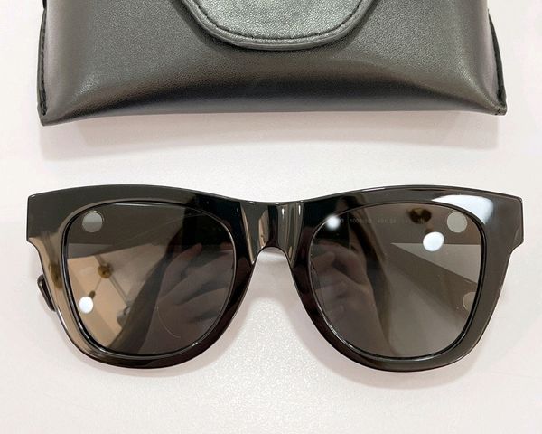 

square sunglasses shiny black/dark grey lens women sun glasses sonnenbrille gafas de sol with case box, White;black