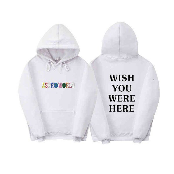 

men's hoodies astroworld you we here printed fashion sweater, Black
