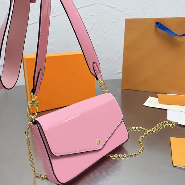 

luxury designer bag classic latest color women shoulder bags chain handbag womens cross body handbags