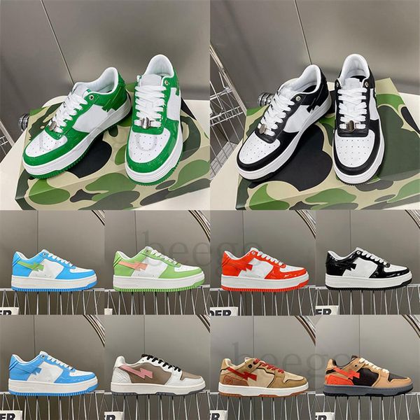 

for fashion casual shoes designer mens womens platform big a bathing ape camouflage sta medicom toy camo men ladies sneaker woman 254r