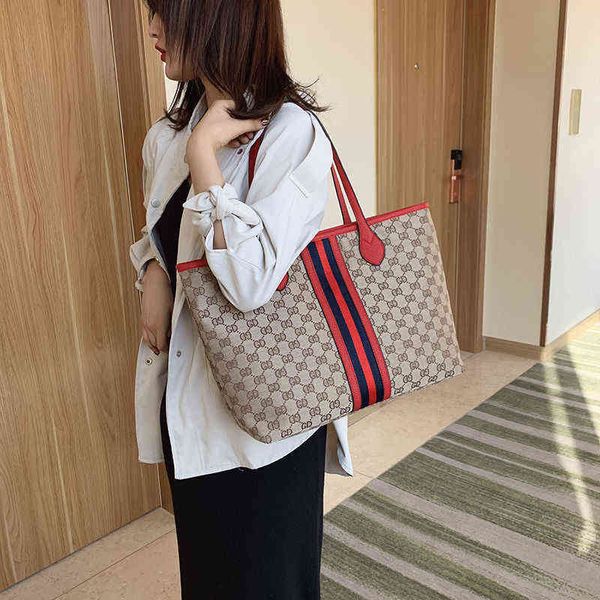 

bags high sense bag women's versatile tot large printed single shoulder