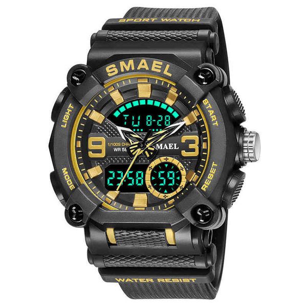 

huiya06 running second quartz fashion electronic watch multifunctional three eyes, Slivery;brown