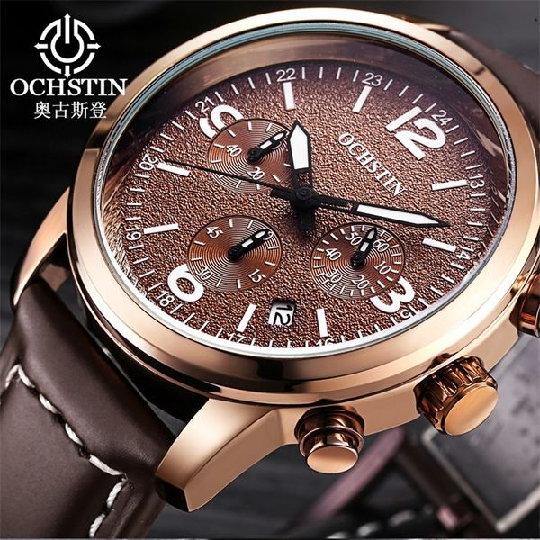 Ochstin Sport Watch Mens Watches En İyi Marka Lüks Saat Man Bilek Erkek Hodiinky Erkekler Kuvars İzle Relogio Maskulino Horloge T200112