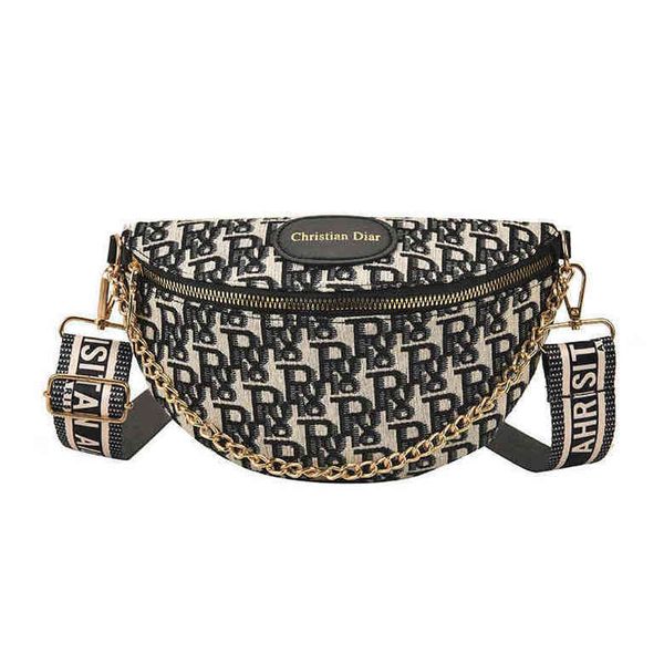 

the new 2022 luxury bags net net red chest bag women's cross personality messenger bag