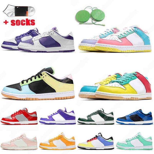 

36-45 flip the old school pro low skateboard running shoes easter black white green women men trainers sneakers