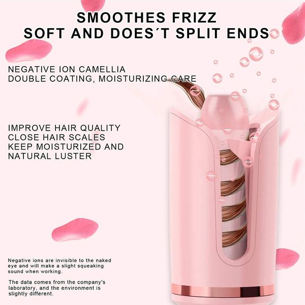 

professional hair curler automatic curling iron wand rotating air curler hair waver styling tools ceramic hair crimping iron per