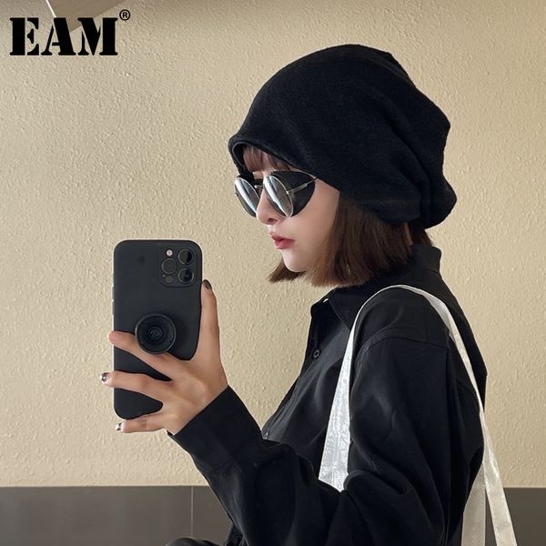 

[eam] women black brief casual fishermen hat round dome temperament fashion all-match spring autumn 1de3872 220325, Blue;gray