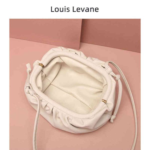 

classic cloud bottegasssss venetassss 2022 latest soft leather womens high-grade net red single shoulder messenger hand dumpling hand tide s