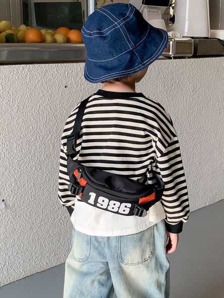

kids letter graphic fanny pack she