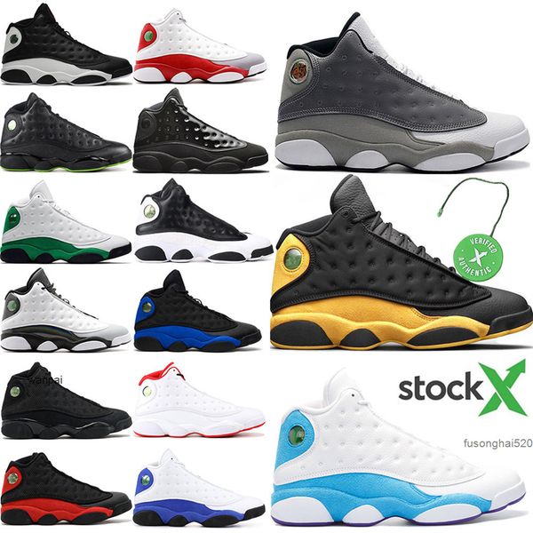 

13 13s red flint blue hyper royal reflective basketball shoes lucky green aurora starfish playground black cat men women sneakers jumpman