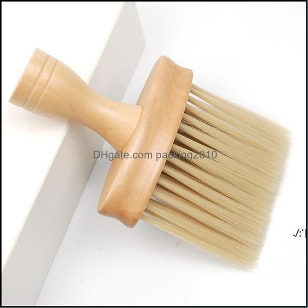 Brilhos de limpeza Ferramentas domésticas Organização da casa Home Garden Garden Duster Brush Professional Cabelo macio Holoque de madeira barbeiro Aces