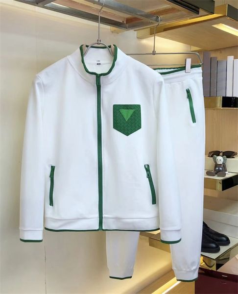 

winter mens tracksuits new fashion brand men suit spring autumn men's two-piece sportswear casual style suits, Gray