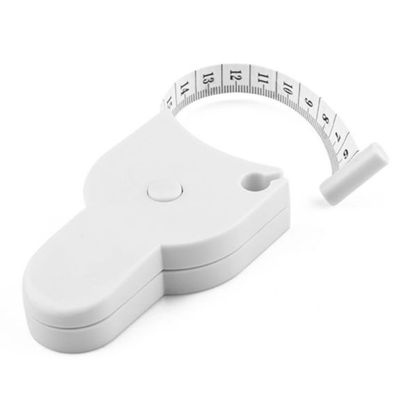 

60'' 150cm fitness accurate caliper measuring tape fat measure retractable ruler body fat measures rulers