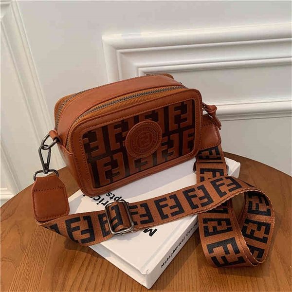 

90% off to shop online luggage autumn and winter color contrast embossed small square bag wide shoulder strap single bags