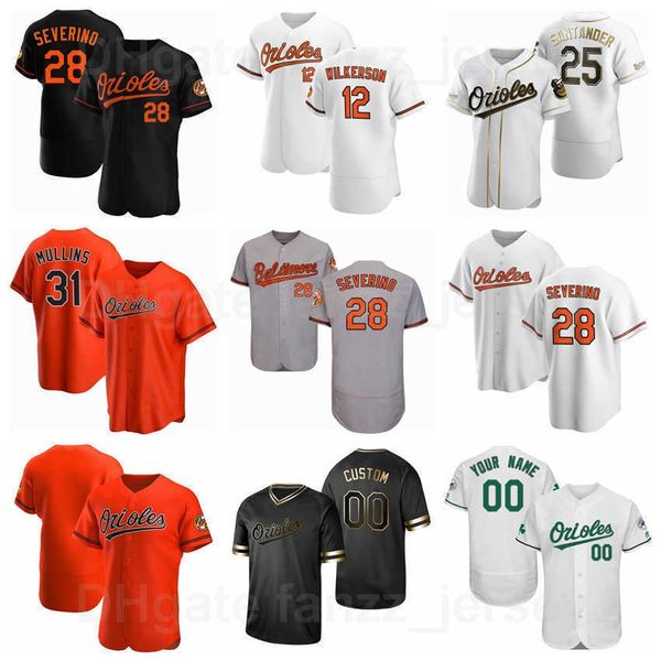 

man youth woman baseball 28 pedro severino jerseys 12 stevie wilkerson 74 pat valaika 31 cedric mullins 15 chance sisco 19 chris davis orang, Blue;black