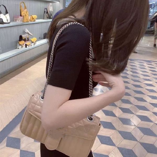 

designers small shoulder bag silver-toned hardware calf leather lady classic fashion 2022 women luxurys g handbag crossbody metal chain 4434