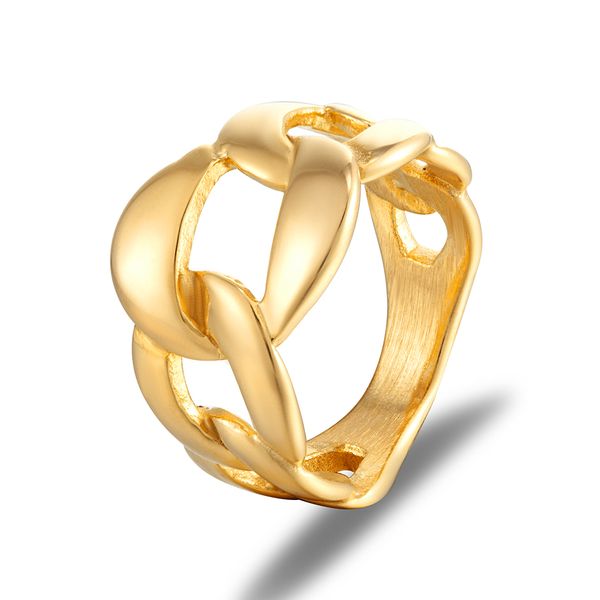 Anéis de amor Anel Womens Casal Casal de Aço Inoxidável Casual Moda Rua Clássico 18K Banhado A Ouro Marca Jóias Acessórios com Bolsas de Jóias Atacado