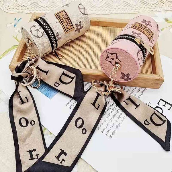 

new convenient mini lipstick bag key fashion keychain factory outlet, Silver