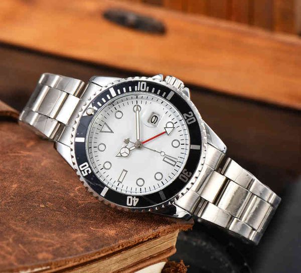 

luxury watch yachtmaster wristwatch oyster perpetual movement datejustt wrist high-end casual steel belt waterproof calendar men, Slivery;brown