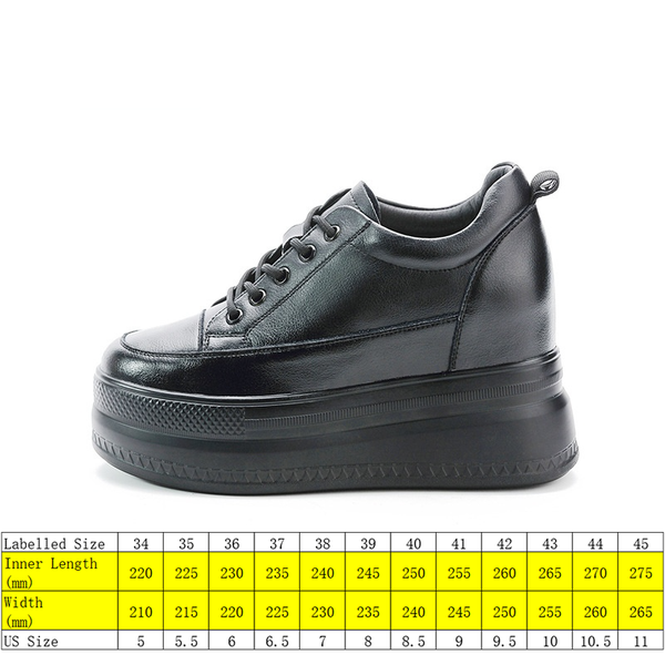 

2022 women summer shoes sneakers platform heel height increased wedge pumps white sneakers shoe breathable heels for women, Black;yellow