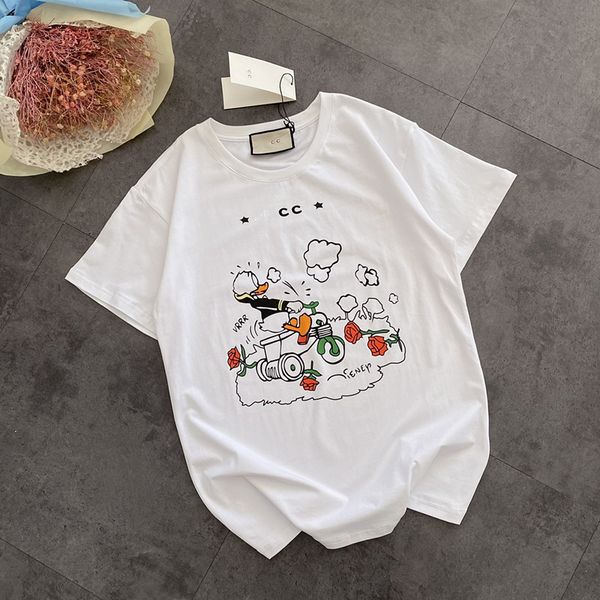 

t shirt summer new short sleeve europ european cotton and skateboard italy classics fashion printingbrand mens and womens retro trendy size, White;black