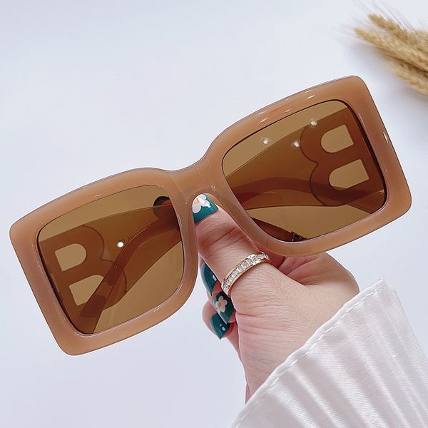 

brand fashion square sunglass woman mirror black gradient sunglass female large frame modern retro vintage culos de sol, White;black