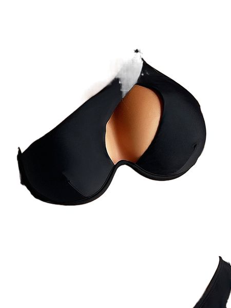 

plain cut-out one shoulder push up bikini z7nh#, White;black