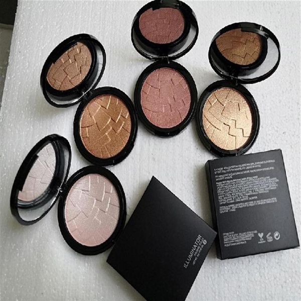 

brand highlighters 4 colors glow powder 4 colors diamond bronze body highlighter powder face makeup brightening highlighting press216s