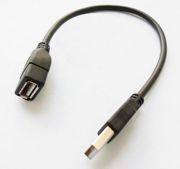 USB2.0 A-Stecker auf Buchse, Verlängerungskabel, ca. 30 cm/5 Stück