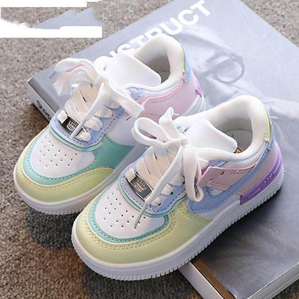 

shoes size 26-36 children casual sport girls boys wear-resistant running sneakers kids lacing anti-slip footwear zapatos, Black;red