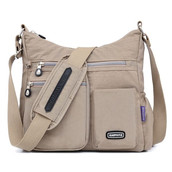 

fashion handbag female crossbody women shoulder bag ladies messenger bag nylon waterproof lady sac a main 220602