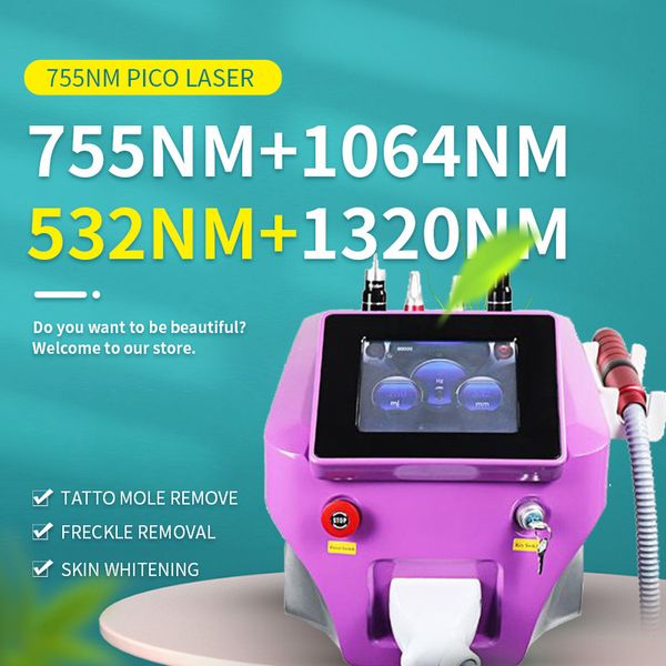 

user manual approved picosecond tattoo removal machine nd yag freckle remover picolaser beauty equipment 2 years warranty