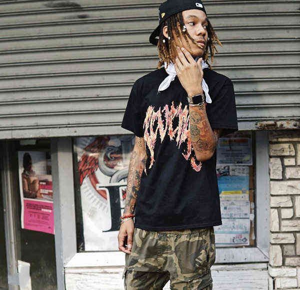 

shirt designer t flame letter vintage high street fashion brand short sleeve loose casual summer t-shirt, White;black