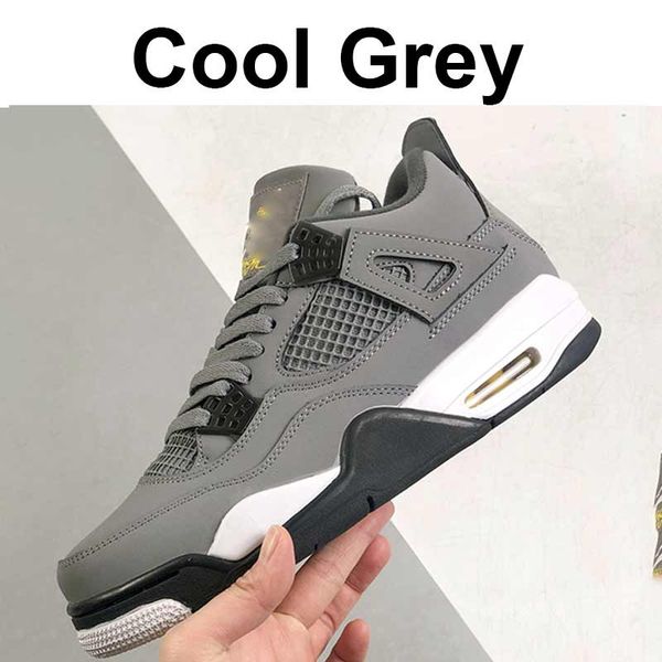 

cool grey jumpman 4 basketball shoes for men women jumpman 4s lkss4053 neon black cat metallic purple trainers designer sneakers