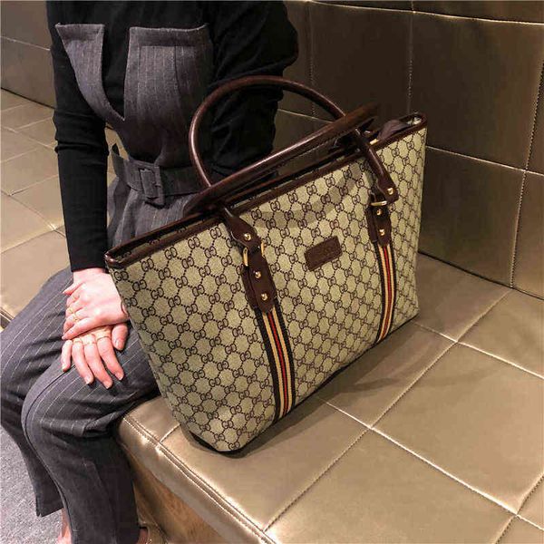 

purchases leather on behalf of women 2022 new fashion commuter tote large capacity niche portable one shoulder bags