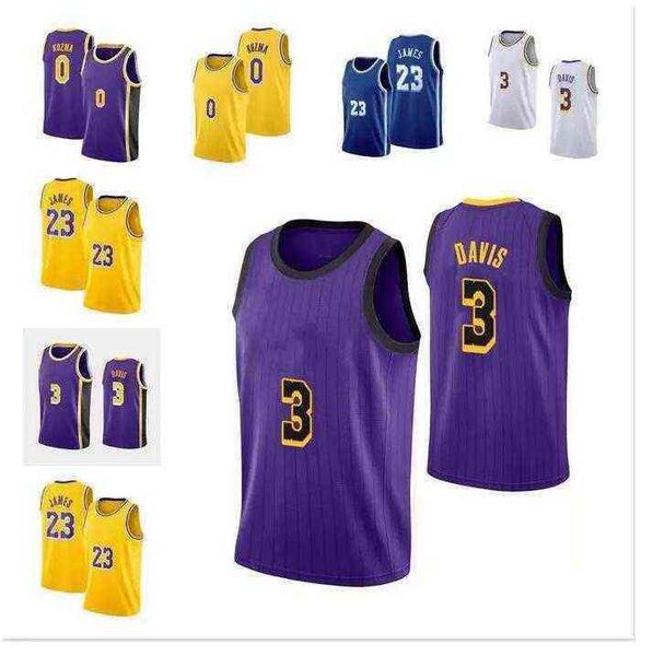 

basketball uniform3 anthony davis0 kyle kuzma''nba''jerseys, Black